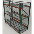 Beastwire By Spaceguard Pallet Rack Enclosure Bi-Parting Doors, 120"W X 120"H RS1B100010